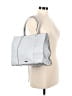Rebecca Minkoff 100% Leather Solid Blue Gray Leather Tote One size - photo 2