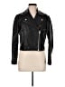 Topshop 100% Leather Black Jacket Size 8 - photo 1