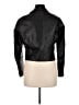 Topshop 100% Leather Black Jacket Size 8 - photo 2