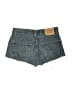 Levi's Blue Denim Shorts Size 16 - photo 2