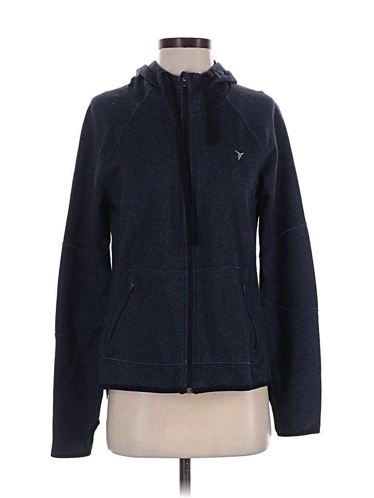 Pre-owned Active By Old Navy Zip Up Hoodie In Blue