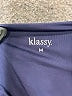 Klassy Network Polka Dots Blue Swimsuit Top Size M - photo 3