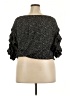 Vince Camuto 100% Polyester Black 3/4 Sleeve Blouse Size XXL - photo 2