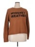 Assorted Brands 100% Acrylic Graphic Brown Pullover Sweater Size XL - photo 1