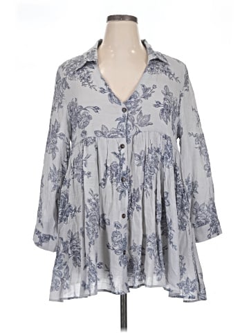 Paisley Vine 3/4 Sleeve Blouse (view 1)