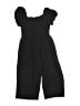 Francesca's 100% Polyester Solid Black Jumpsuit Size M - photo 2