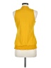 L8ter Yellow Sleeveless Blouse Size M - photo 2