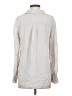Theory 100% Silk Ivory Long Sleeve Silk Top Size P (petite) - photo 2