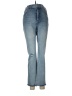 Express Hearts Blue Jeans Size 8S - photo 1