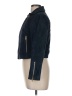 Topshop 100% Leather Blue Leather Jacket Size 6 - photo 5