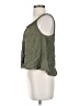 Topshop Green Sleeveless Blouse Size 2 - photo 5