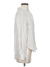 Theory 100% Silk Ivory Long Sleeve Silk Top Size P (petite) - photo 4