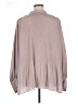 H&M 100% Polyester Gray Long Sleeve Blouse Size XL - photo 2