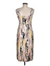 Babaton Print Gray Cocktail Dress Size 8 - photo 2