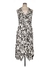 Donna Ricco Print Ivory Cocktail Dress Size 16 - photo 1