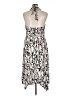 Donna Ricco Print Ivory Cocktail Dress Size 16 - photo 2