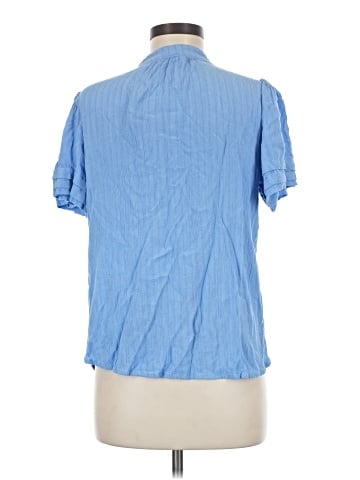 Well Worn Short Sleeve Blouse (view 2)