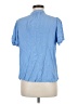 Well Worn 100% Viscose Blue Short Sleeve Blouse Size M - photo 2