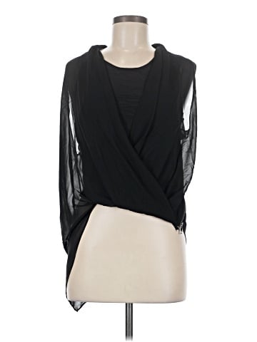ALLSAINTS 3/4 Sleeve Silk Top (view 1)