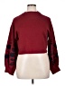 Unbranded Floral Burgundy Pullover Sweater Size 1X - photo 1