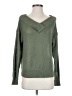 Alya Solid Green Pullover Sweater Size S - photo 1