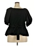 Old Navy 100% Cotton Black Short Sleeve Blouse Size XXL - photo 2