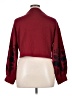 Unbranded Floral Burgundy Pullover Sweater Size 1X - photo 2