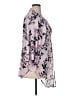 Torrid 100% Polyester Floral Pink 3/4 Sleeve Blouse Size 1X Plus (1) - photo 4