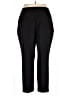 Investments Solid Black Dress Pants Size 16 - photo 2