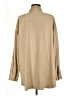 Good American Tan Long Sleeve Button-Down Shirt Size M (estimated) - photo 2