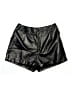 Shein Curve Metallic Black Shorts Size 16 Plus (2) - photo 1
