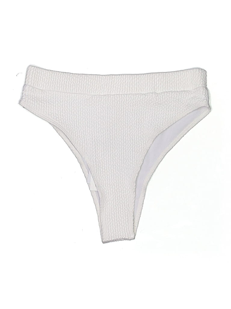 Assorted Brands Swimsuit Bottoms In White