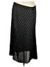 Vince. 100% Polyester Polka Dots Black Formal Skirt Size 20 - photo 1