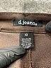 d.jeans Solid Brown Casual Pants Size 10 - photo 7