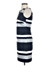 Vince Camuto 100% Polyester Stripes Blue Casual Dress Size 4 - photo 5