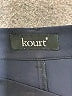 Kourt 100% Polyester Blue Dress Pants Size 6 - photo 7