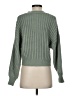 Sophie Rue Solid Green Turtleneck Sweater Size XS - photo 2