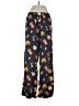 Only Floral Blue Casual Pants Size S - photo 1