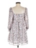 Blue Rain 100% Polyester Floral White Casual Dress Size M - photo 2