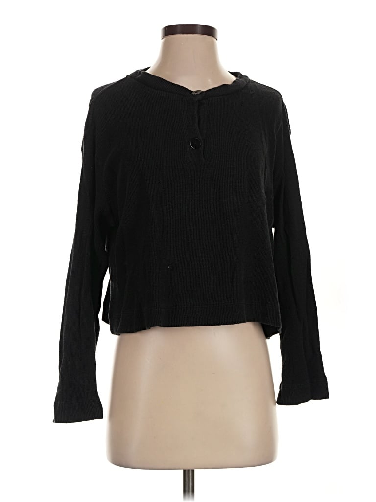 Pre-owned Enza Costa Pullover Sweater In Black