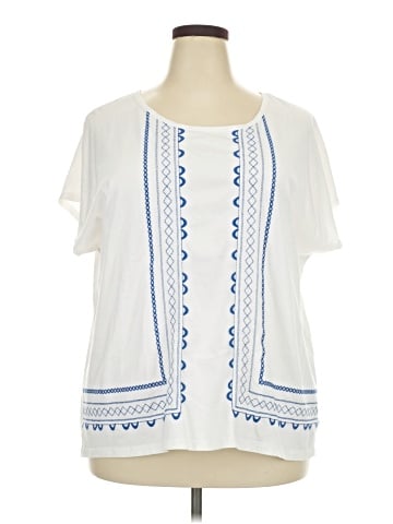 Talbots Outlet Short Sleeve Blouse (view 1)