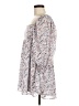 Blue Rain 100% Polyester Floral White Casual Dress Size M - photo 5