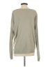 Tempo Paris Metallic Silver Long Sleeve Top Size S - photo 2