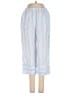 Unbranded 100% Viscose Stripes Blue Casual Pants Size S - photo 1