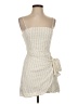 Lulus Stripes Ivory Casual Dress Size XS - photo 1