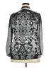 Lavish 100% Polyester Silver Cardigan Size 3X - photo 2