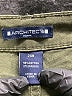 Architect Solid Green Cargo Shorts Size 24 - photo 3