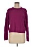 J.Crew 100% Cashmere Solid Purple Cashmere Pullover Sweater Size M - photo 1