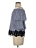 Zara Basic Blue 3/4 Sleeve Blouse Size XS - photo 5