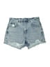 Cotton On 100% Cotton Blue Denim Shorts Size 6 - photo 1